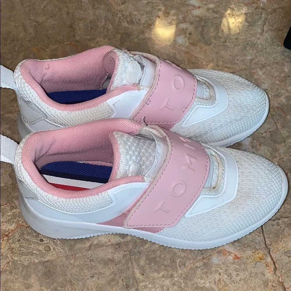 Tommy Hilfiger Kids' Sneakers in White and Pink